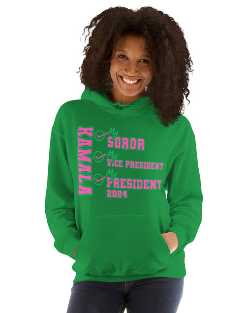 Load image into Gallery viewer, Kamala - Soro - Vice President - President 2024 Unisex Hoodie
