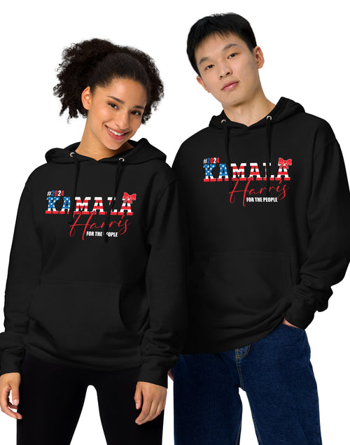 Load image into Gallery viewer, 2024 Kamala Harris - For the People Unisex midweight hoodie
