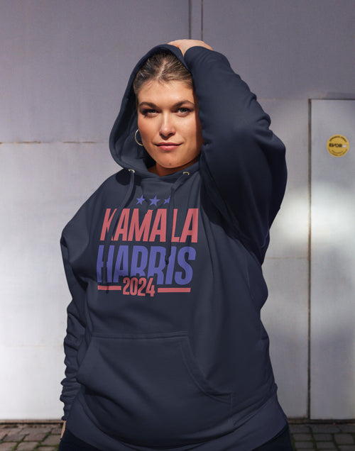 Load image into Gallery viewer, I&#39;m with Kamala Harris 2024 Unisex midweight hoodie
