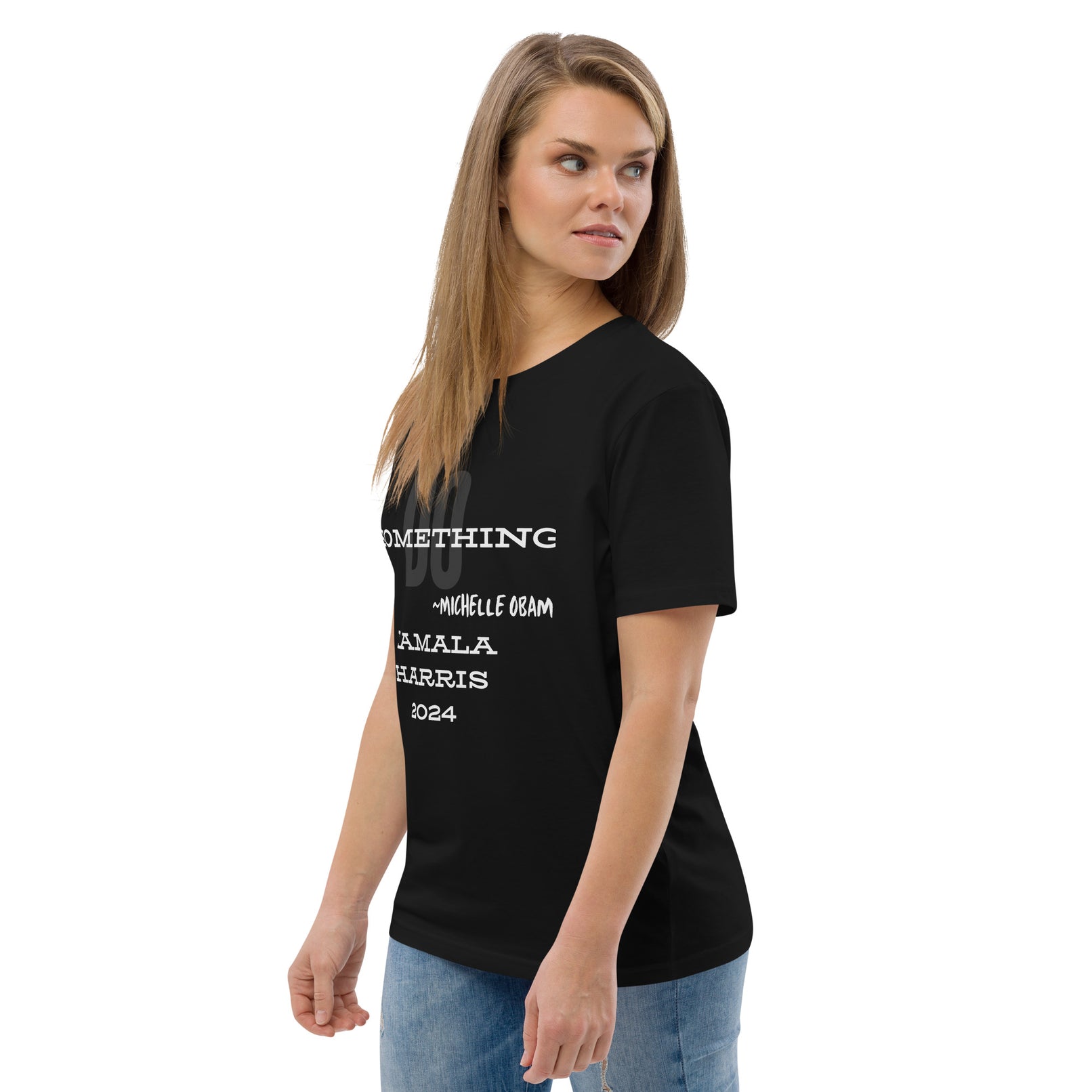 Do Something Tee - Michelle Obama Unisex organic cotton t-shirt