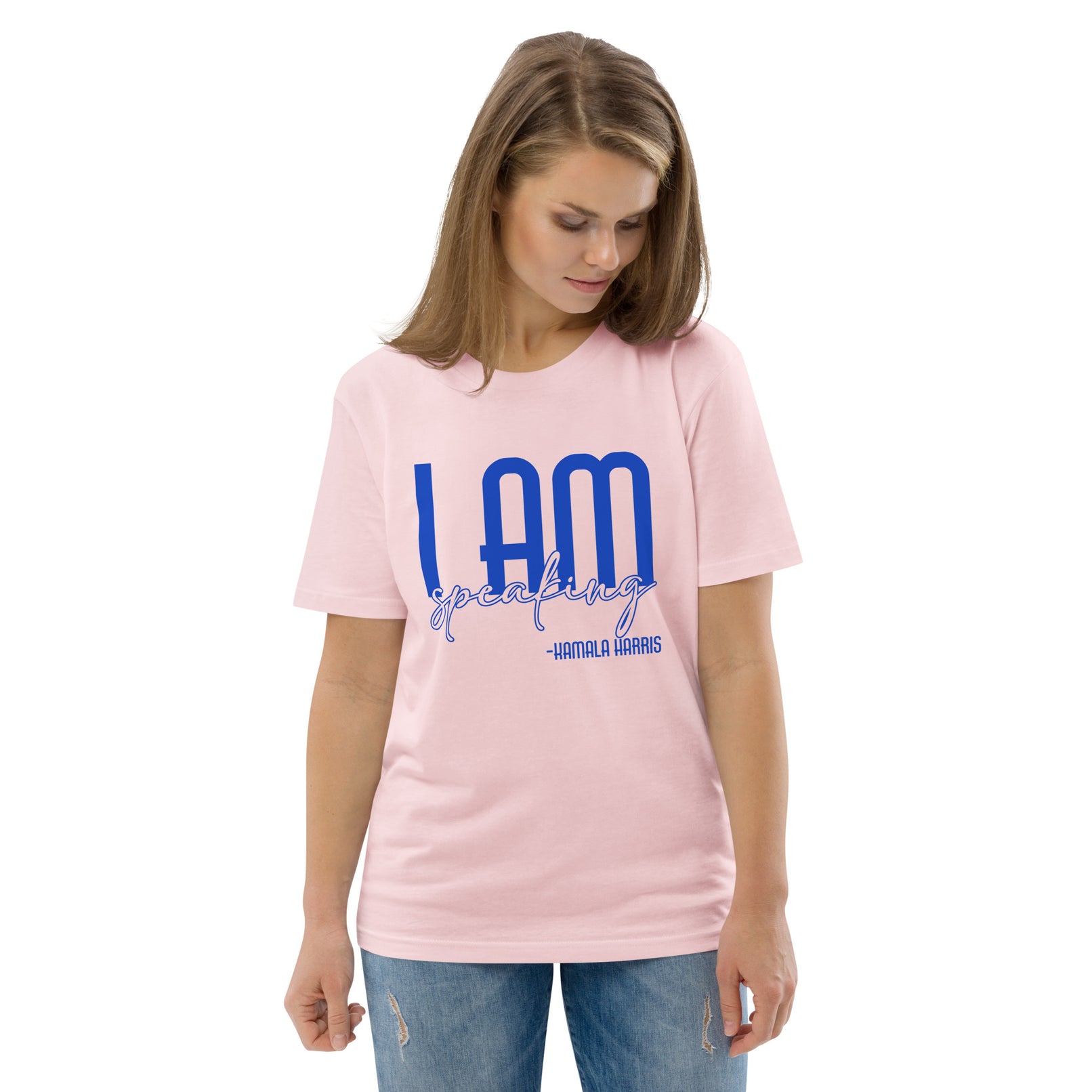 I Am Speaking - Kamala Harris Unisex organic cotton t-shirt