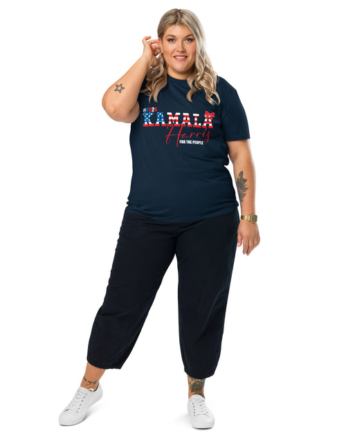 Load image into Gallery viewer, 2024 Kamala Harris For the People Unisex organic cotton t-shirt
