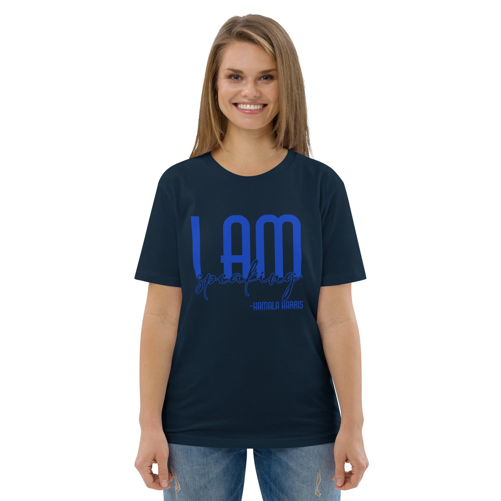 I Am Speaking - Kamala Harris Unisex organic cotton t-shirt