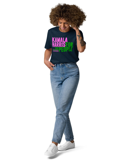 Load image into Gallery viewer, Kamala Harris For the People Unisex organic cotton t-shirt
