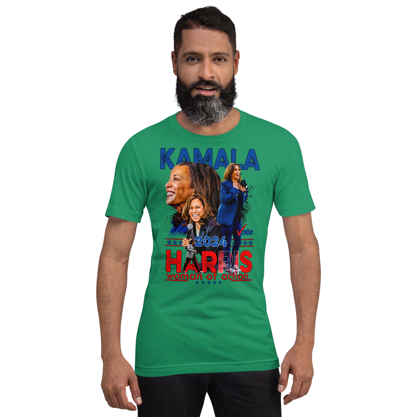 Kamala Harris 2024 - Woman of Action Unisex t-shirt