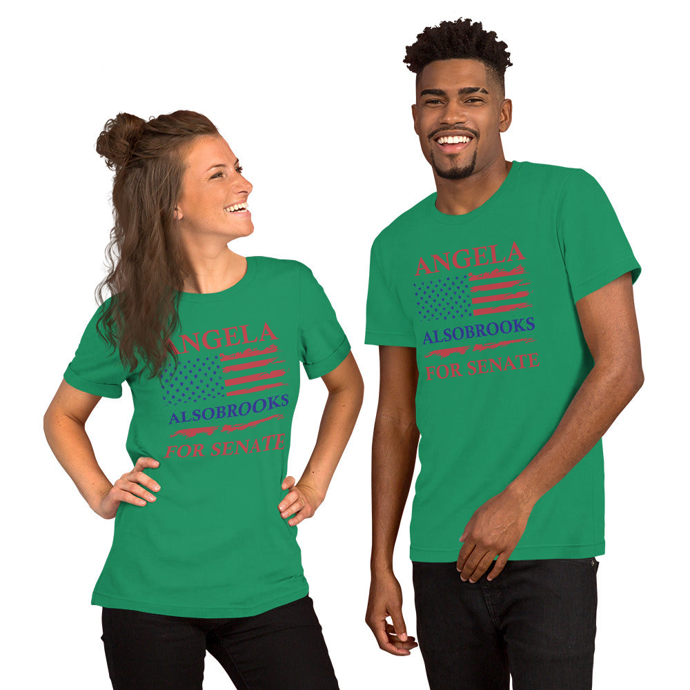 Angela Alsobrook for Senate Unisex t-shirt