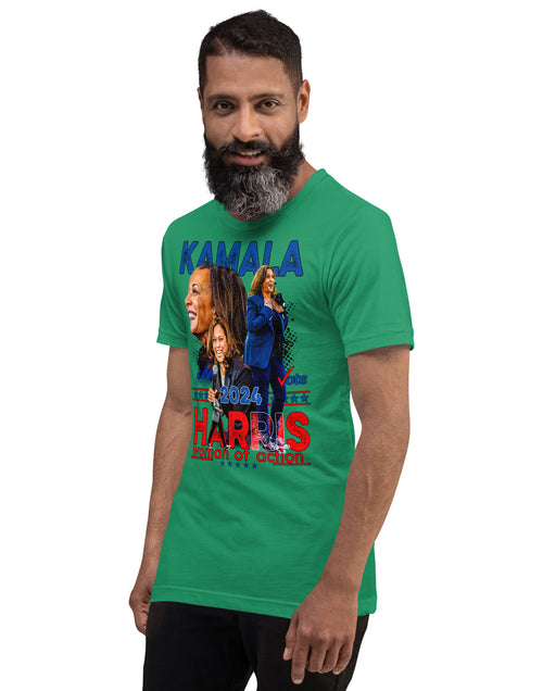 Load image into Gallery viewer, Kamala Harris 2024 - Woman of Action Unisex t-shirt
