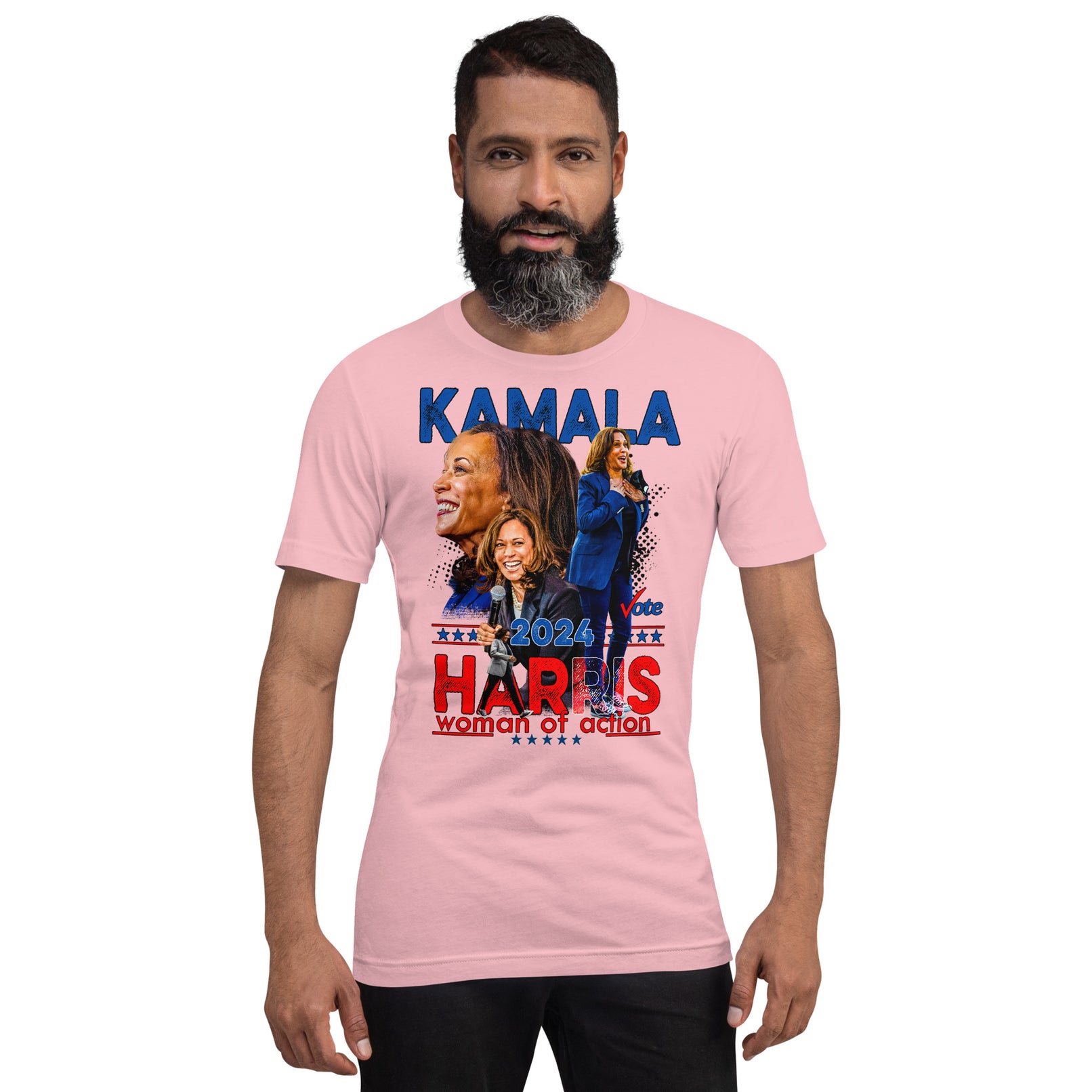 Kamala Harris 2024 - Woman of Action Unisex t-shirt