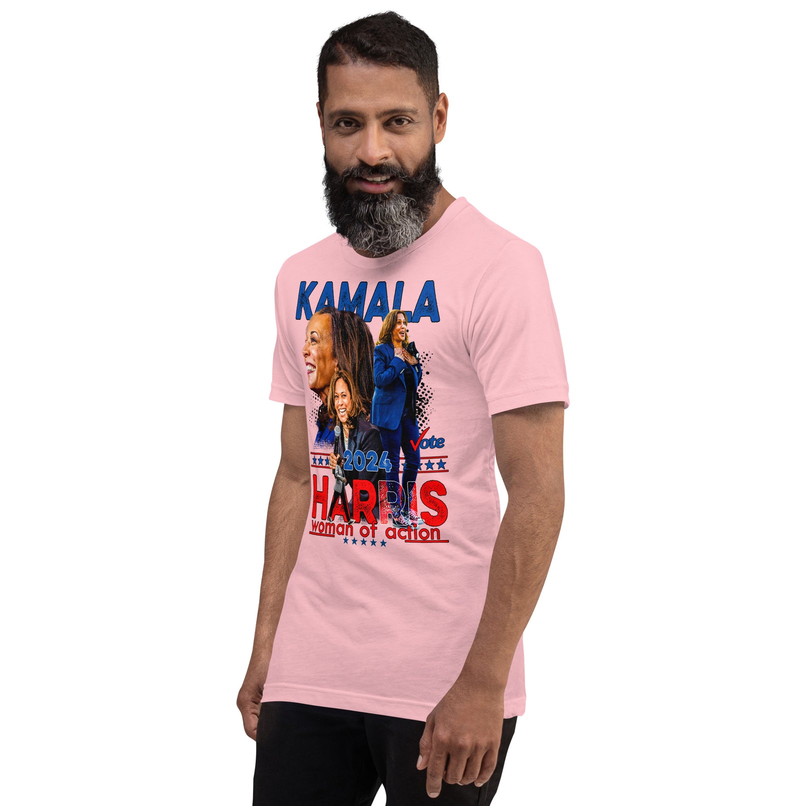 Kamala Harris 2024 - Woman of Action Unisex t-shirt