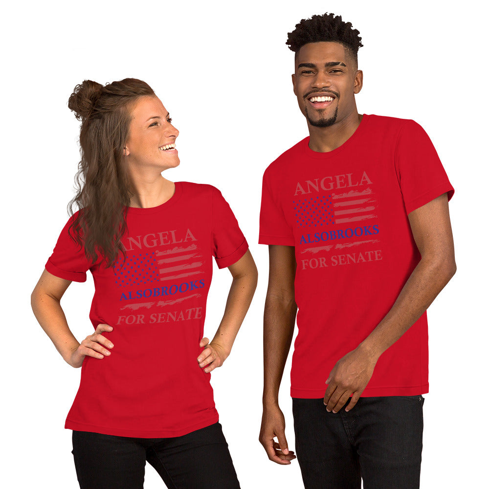 Angela Alsobrook for Senate Unisex t-shirt