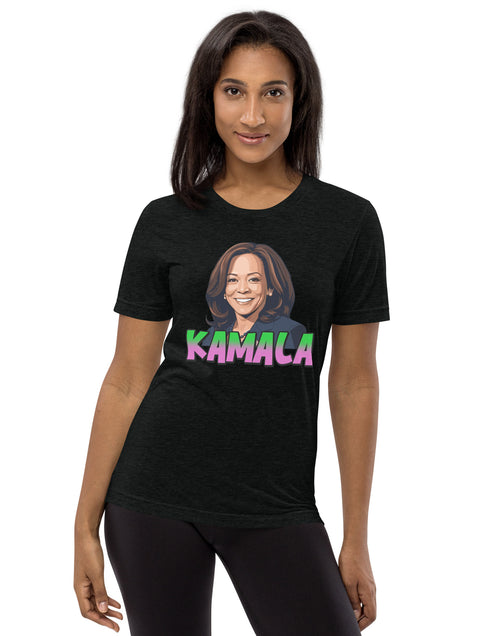 Load image into Gallery viewer, Kamala w/pic Short sleeve t-shirt
