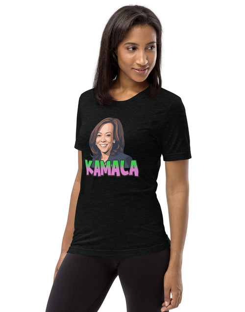 Load image into Gallery viewer, Kamala w/pic Short sleeve t-shirt
