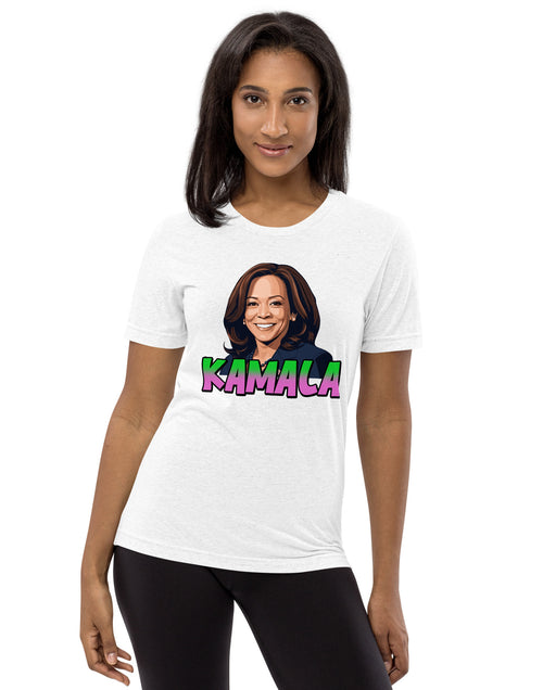 Load image into Gallery viewer, Kamala w/pic Short sleeve t-shirt
