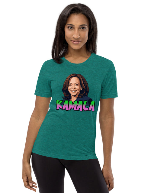 Load image into Gallery viewer, Kamala w/pic Short sleeve t-shirt
