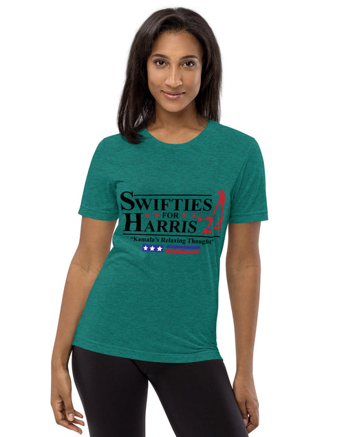 Load image into Gallery viewer, Swifties for Harris 24 Short sleeve t-shirt
