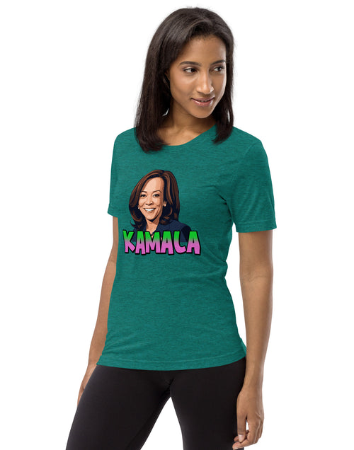 Load image into Gallery viewer, Kamala w/pic Short sleeve t-shirt
