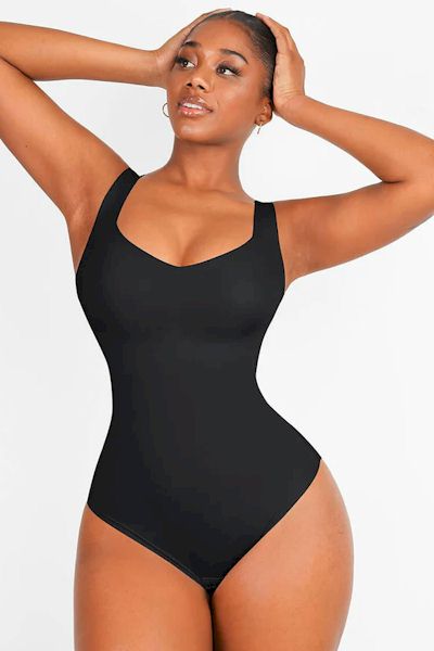 Luxurious Bodysuit Shapewear: Maximum Coverage, Smooth Lines