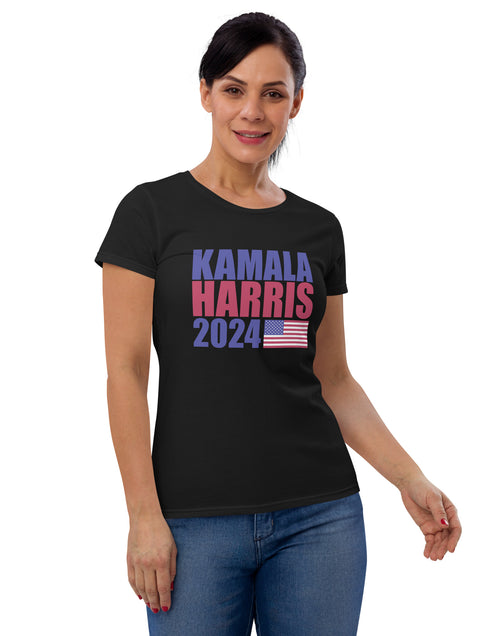 Load image into Gallery viewer, Kamala Harris 2024 Women&#39;s short sleeve t-shirt
