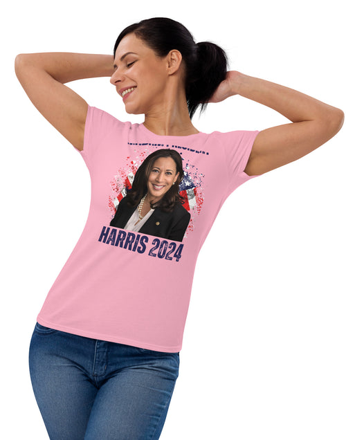 Load image into Gallery viewer, Kamala Harris for President 2024 Women&#39;s short sleeve t-shirt
