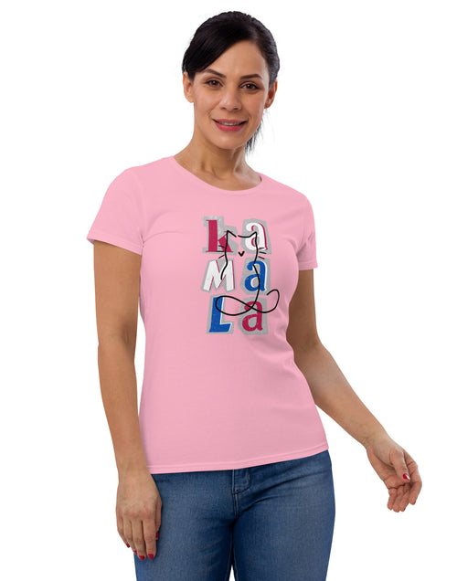 Load image into Gallery viewer, Kamala Blocks Women&#39;s short sleeve t-shirt
