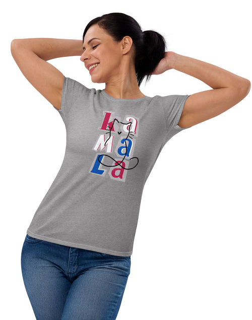 Load image into Gallery viewer, Kamala Blocks Women&#39;s short sleeve t-shirt
