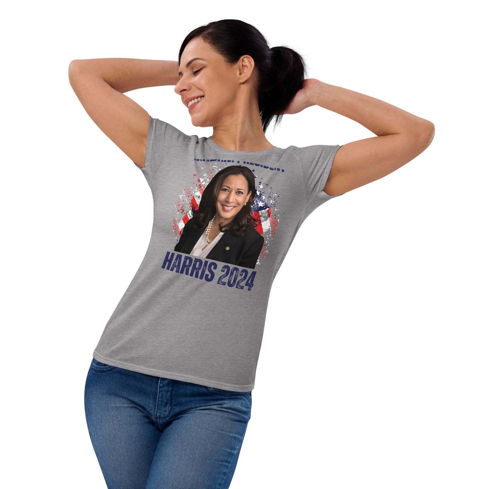 Kamala Harris for President 2024 Women's short sleeve t-shirt