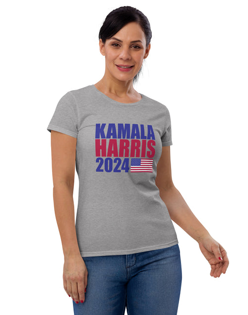 Load image into Gallery viewer, Kamala Harris 2024 Women&#39;s short sleeve t-shirt
