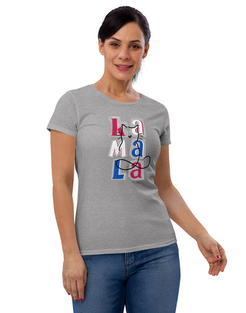 Load image into Gallery viewer, Kamala Blocks Women&#39;s short sleeve t-shirt
