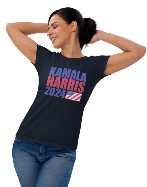 Load image into Gallery viewer, Kamala Harris 2024 Women&#39;s short sleeve t-shirt
