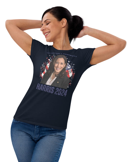 Load image into Gallery viewer, Kamala Harris for President 2024 Women&#39;s short sleeve t-shirt
