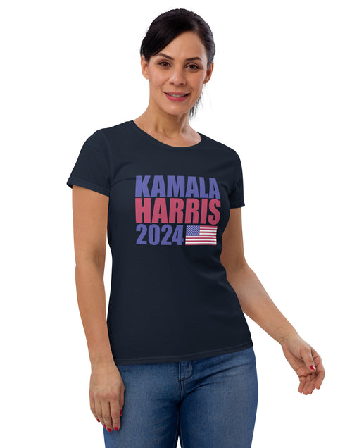 Load image into Gallery viewer, Kamala Harris 2024 Women&#39;s short sleeve t-shirt
