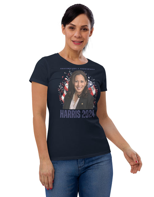 Load image into Gallery viewer, Kamala Harris for President 2024 Women&#39;s short sleeve t-shirt
