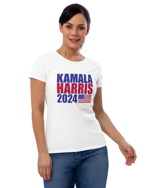 Load image into Gallery viewer, Kamala Harris 2024 Women&#39;s short sleeve t-shirt
