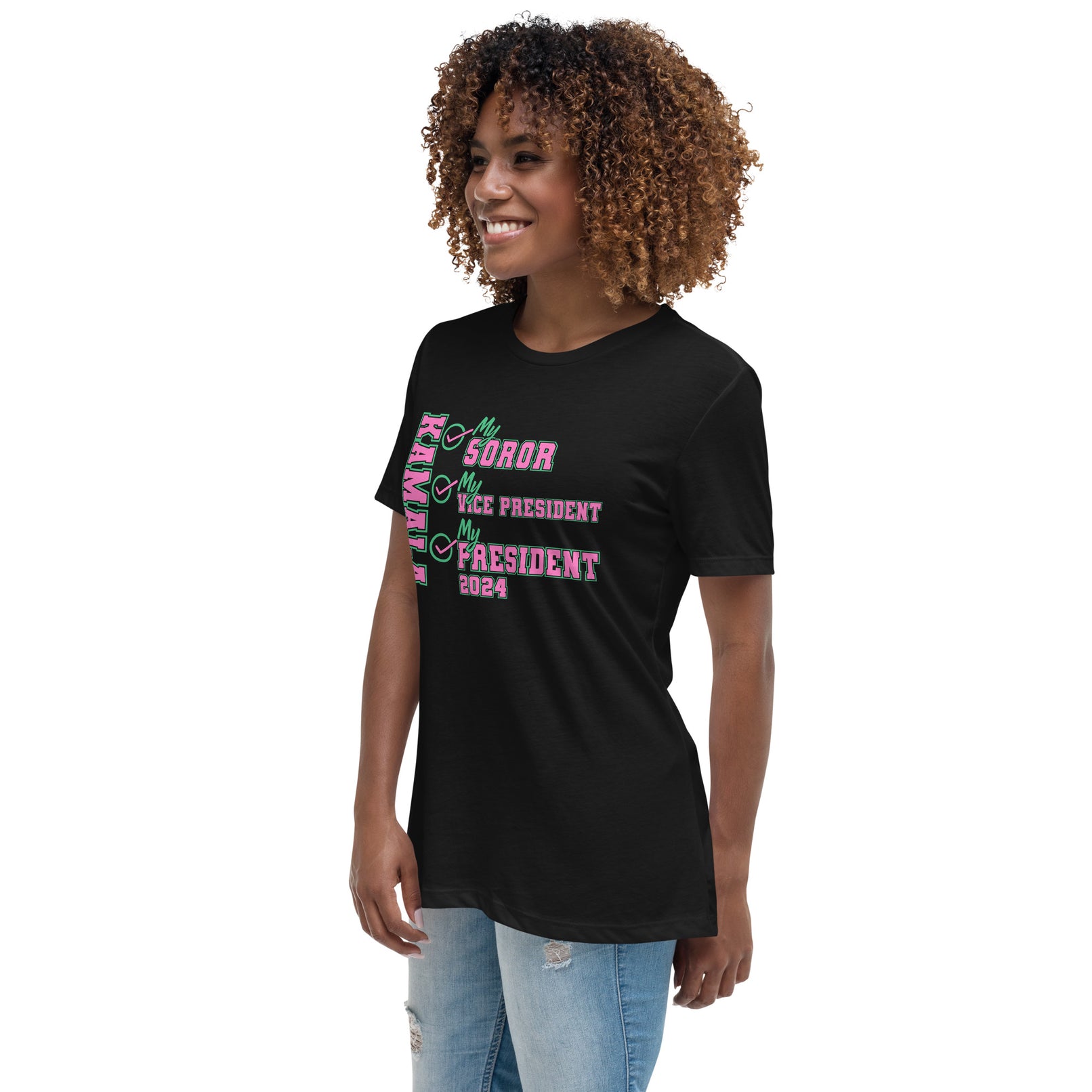 Kamala - Soro - Vice Presisent - President 2024 Women's Relaxed T-Shirt