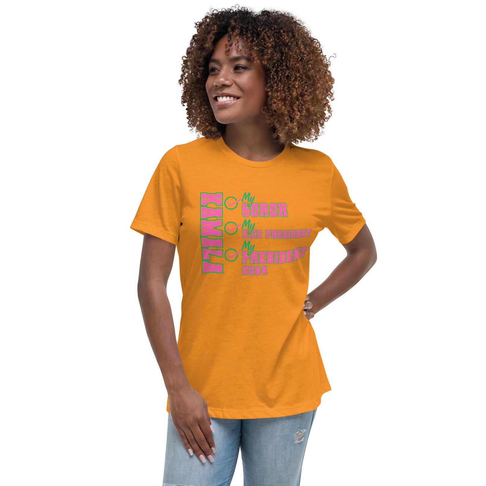 Kamala - Soro - Vice Presisent - President 2024 Women's Relaxed T-Shirt