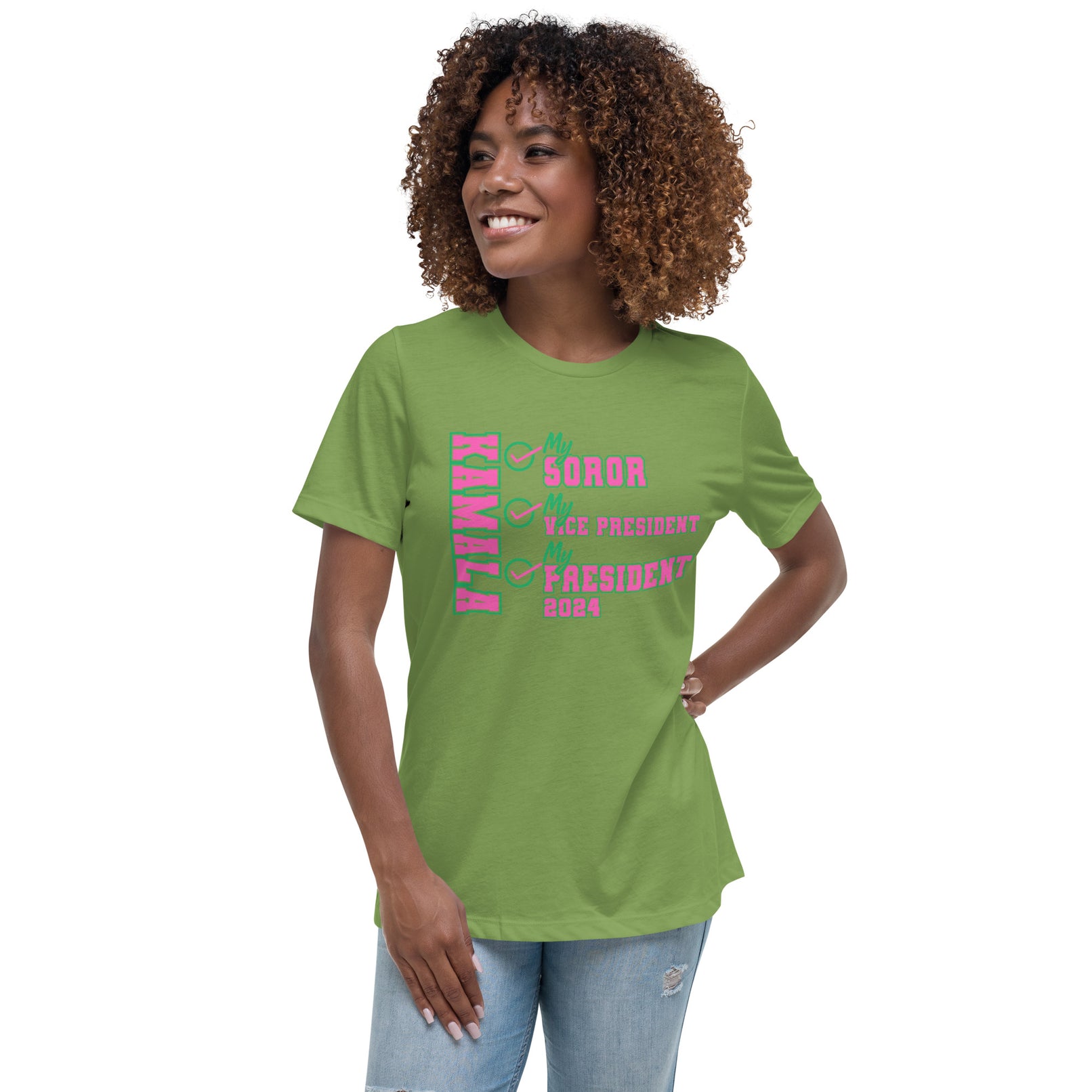 Kamala - Soro - Vice Presisent - President 2024 Women's Relaxed T-Shirt