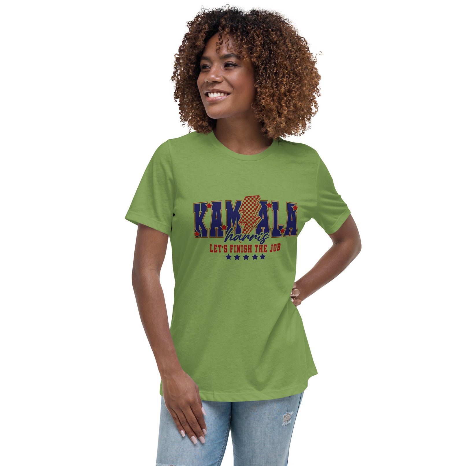 Kamala - Let's Finish the Job Women's Relaxed T-Shirt