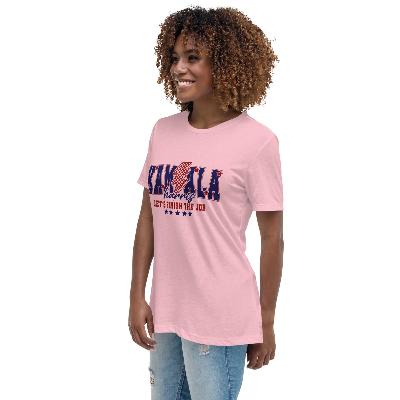 Kamala - Let's Finish the Job Women's Relaxed T-Shirt