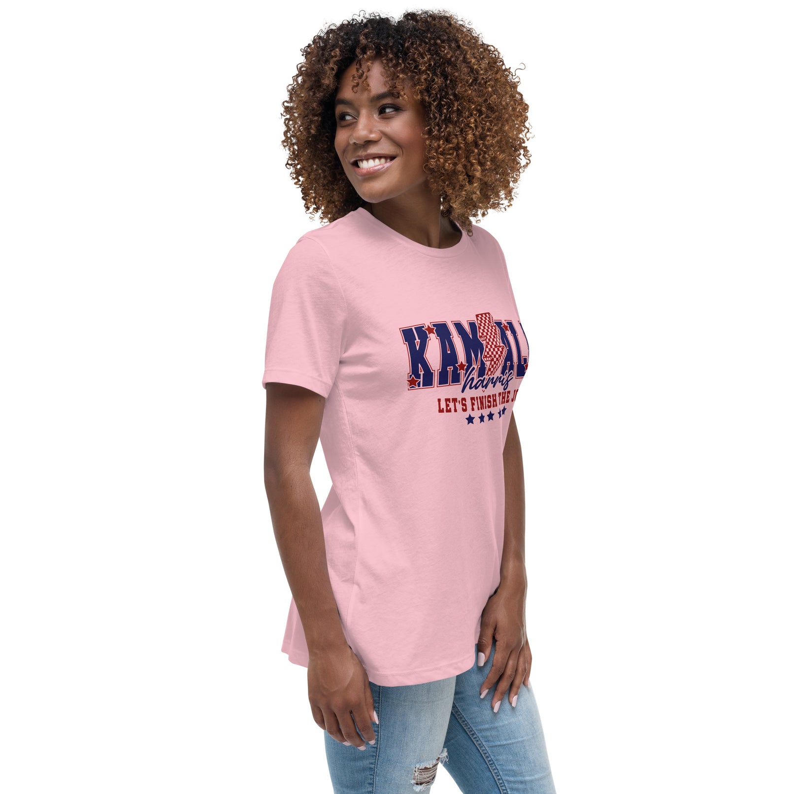 Kamala - Let's Finish the Job Women's Relaxed T-Shirt