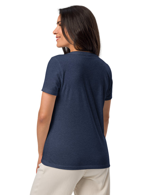 Load image into Gallery viewer, LA! Kamala Harris 2024 Women’s relaxed v-neck t-shirt
