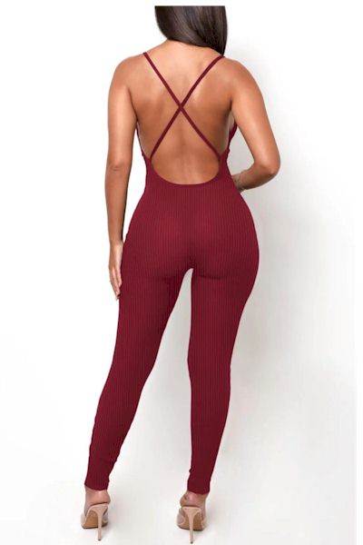 Load image into Gallery viewer, Dare to be Bold: Rock this Sexy Stretchy One Shoulder Drawstring Jumpsuit!
