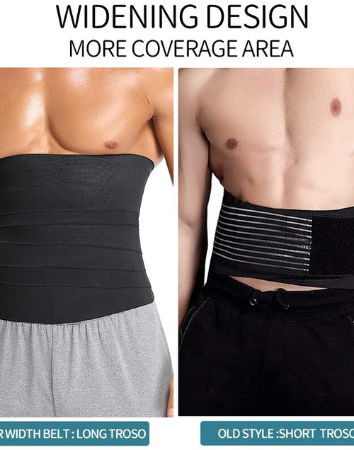 Load image into Gallery viewer, Male Abdomen Reducer Snatch Me Up Bandage Wrap Slimming Belt
