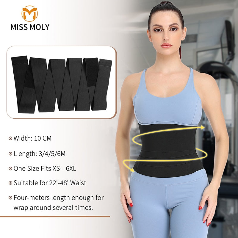 Snatch Me Up Bandage Wrap Waist Trainer