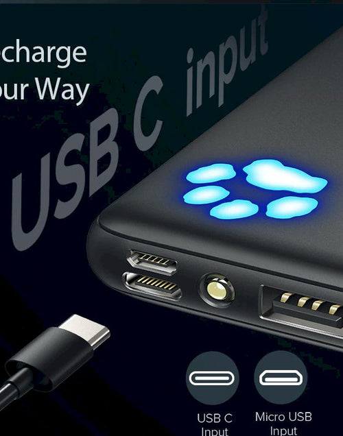 Load image into Gallery viewer, Power Bank 10000mAh Dual USB Portable Charger
