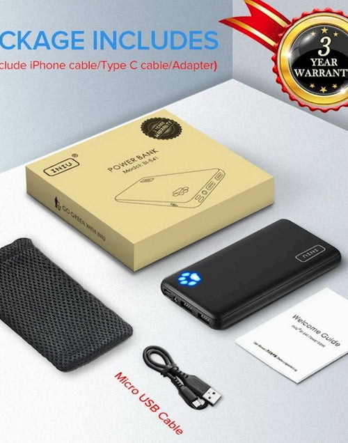 Load image into Gallery viewer, Power Bank 10000mAh Dual USB Portable Charger
