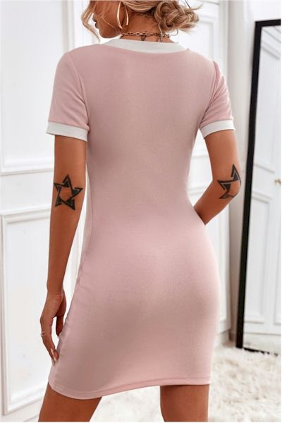 Load image into Gallery viewer, Flattering and Fashionable: Embrace Unique Style with our Bodycon Mini Dress
