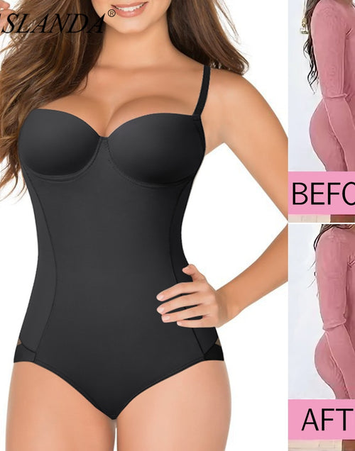 Load image into Gallery viewer, Bodysuits Full Body Shaper Built-In Bras Tummy Control Underwear
