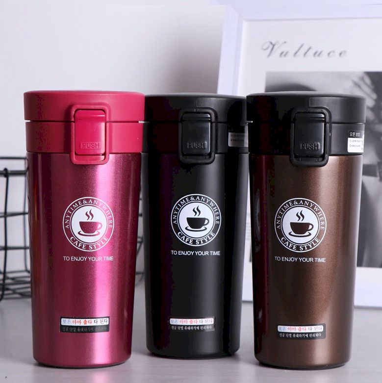 Portable Spill Proof Travel Mug Vacuum Flask