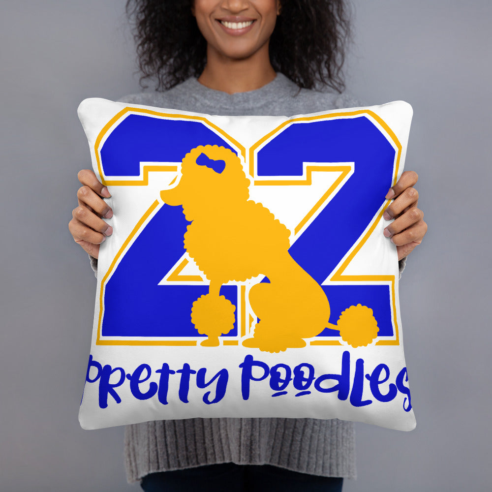 Sigma Pretty Poodles Basic Pillow