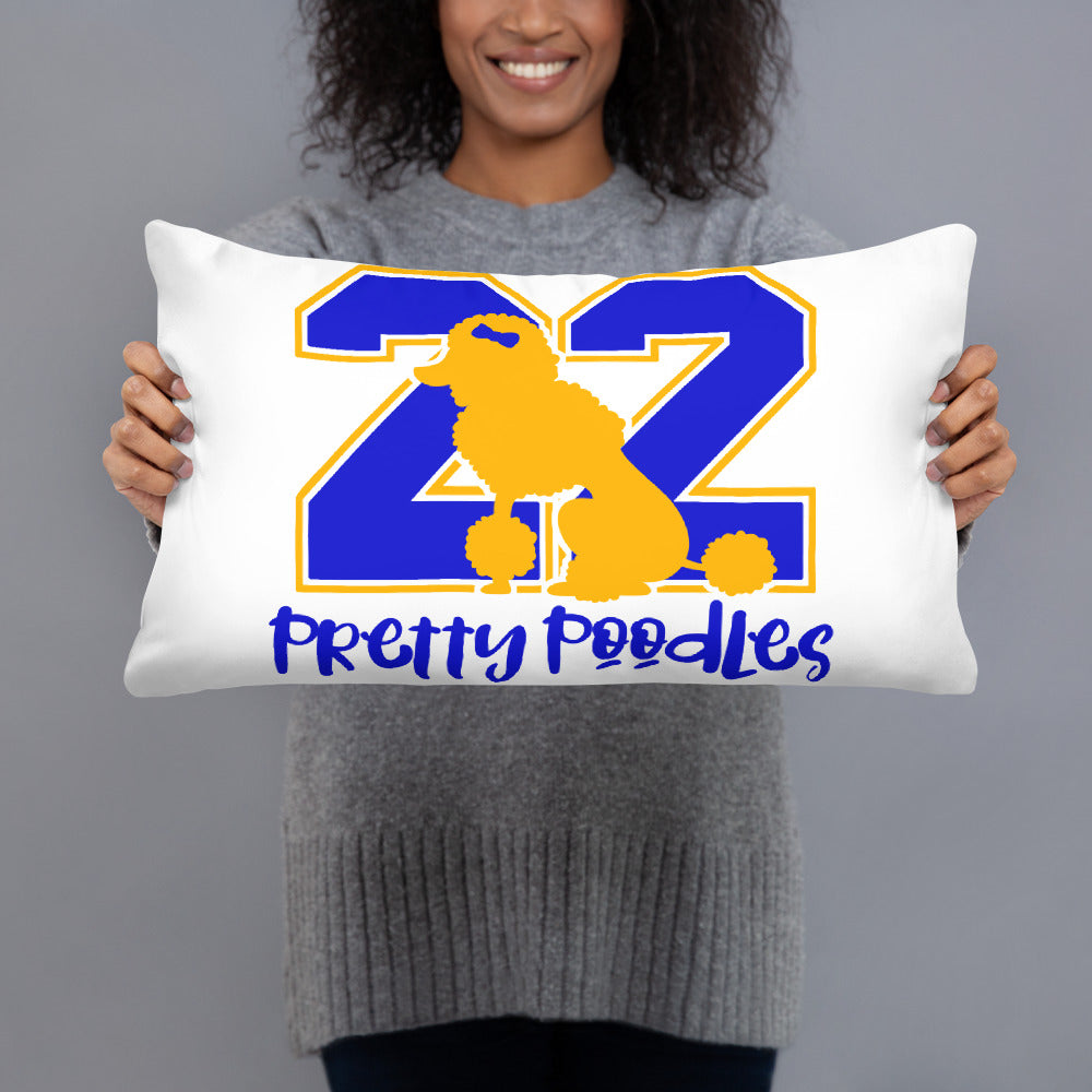 Sigma Pretty Poodles Basic Pillow